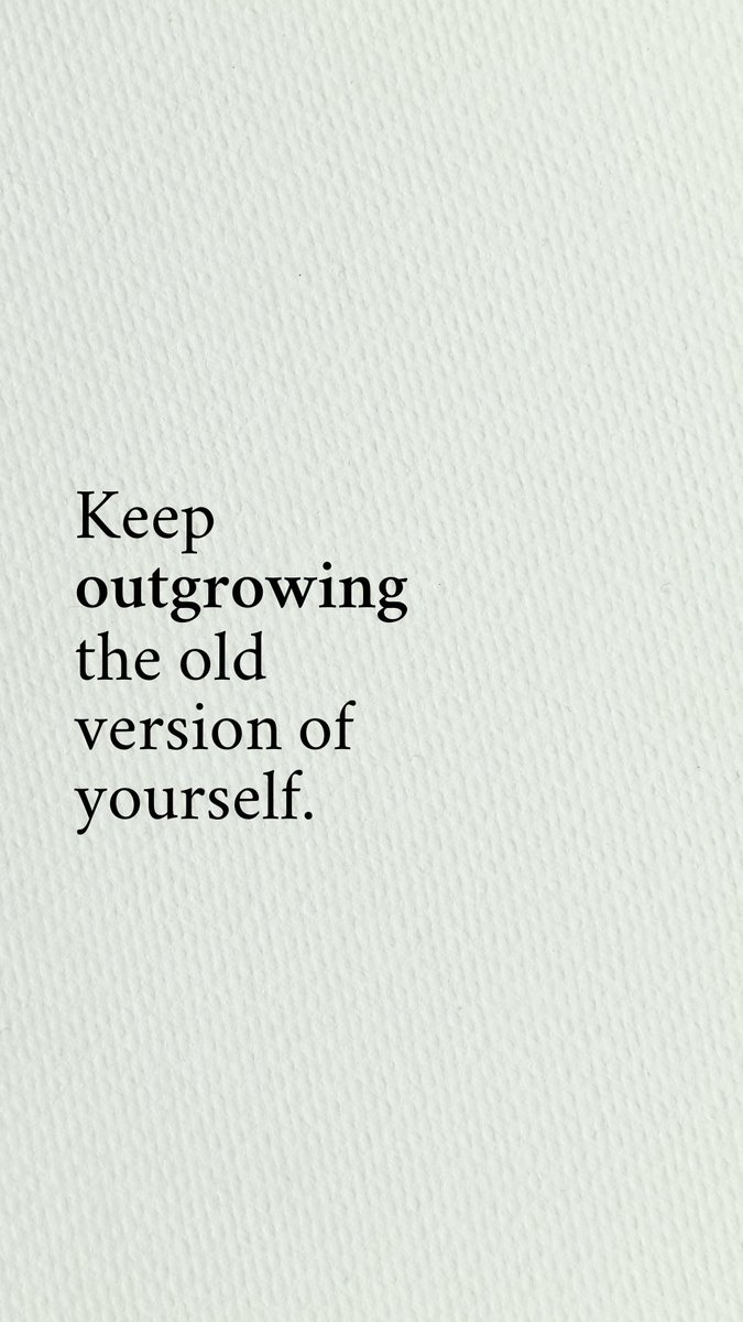 Keep outgrowing