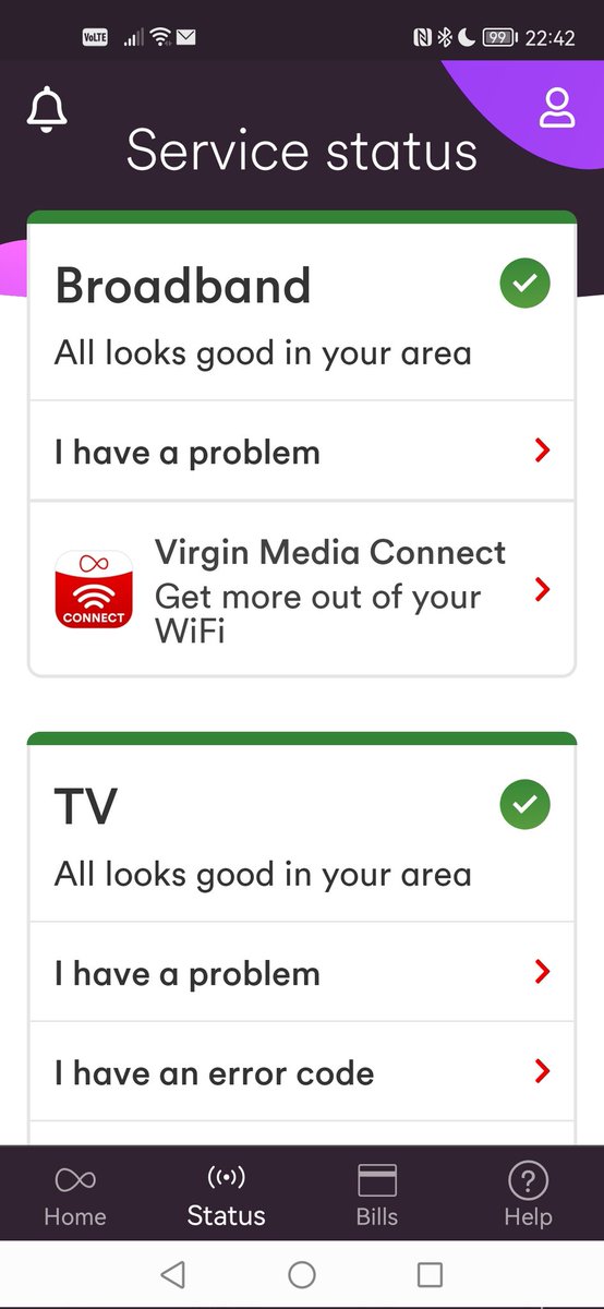 foxie68's tweet photo. So first screen says everything is fine, however since I know everything is not I fill in the form. (see next comment). https://t.co/46c7sf3mO6