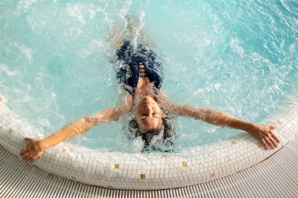 Did you know regular hot tub use can relieve muscle tension and soreness? Combining warm water and targeted jets can help soothe aching muscles and improve circulation.