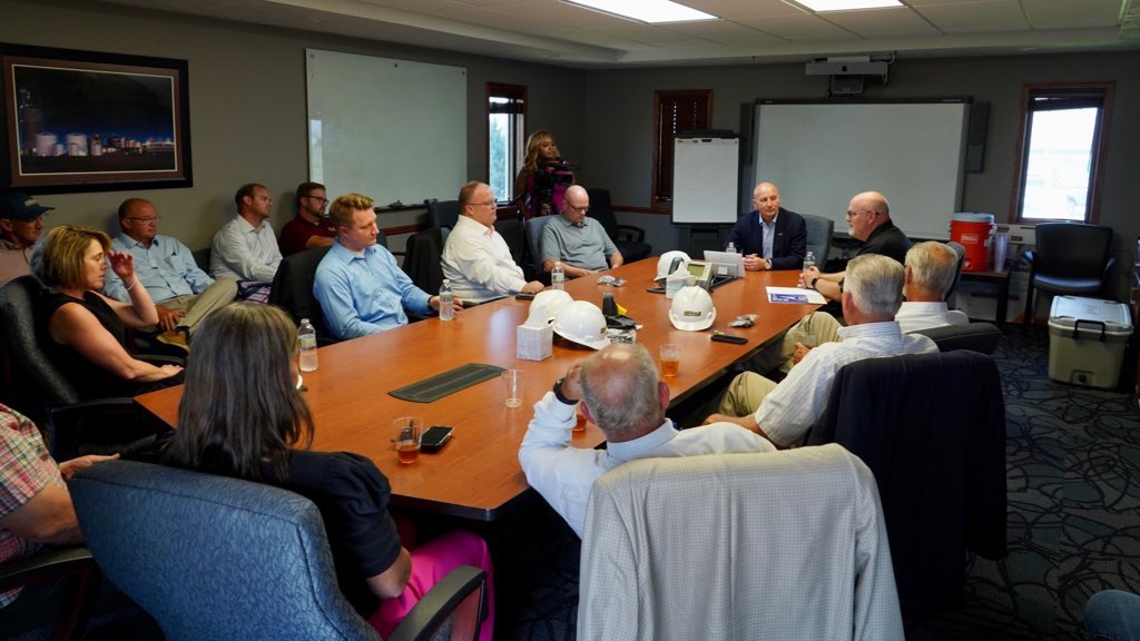 SenatorRicketts's tweet photo. Ethanol is a huge economic driver for Nebraska and increasing its availability &amp; use would be a win for everyone. Thanks to KAAPA Ethanol for having me at your facility in Minden today. https://t.co/01se9g0RZS