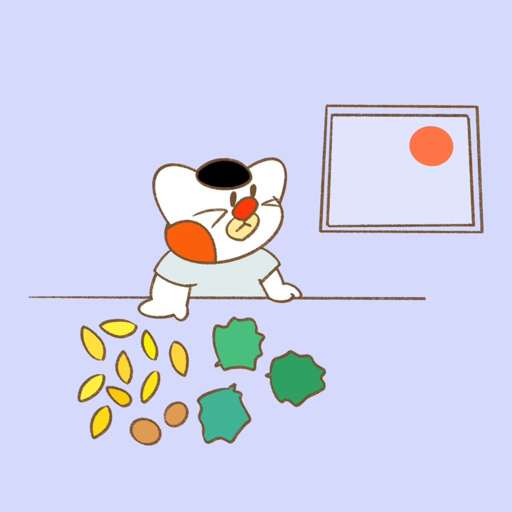 ncplanett's tweet photo. 8月の壁作り

#ネコ #ひまわり 
#工作 #himawari 
#猫 #cat #neco 
#kissa #고양이 #meow 
#illustration #イラスト 
#illust #絵日記 #ねこの日常 

https://t.co/OS1ISNFKjH https://t.co/zh5eAtMnx1