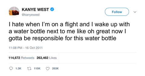 didjesusdrop's tweet photo. Kanye has deleted all his tweets. A moment of silence for these historical events. https://t.co/Fly46BuhH6