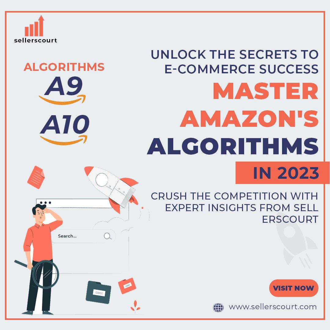 How to Navigate Amazon's Algorithm Changes and Stay Ahead of the Competition in 2023
#Sellerscourt #AmazonAlgorithmChanges #StayAheadOfCompetition #A9Algorithm #A10Algorithm #BuyBoxAlgorithm #AmazonOptimization #AlgorithmUpdates #ProductRelevance #KeywordOptimization