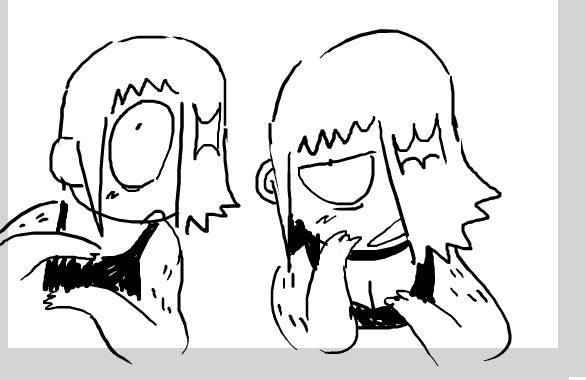 Old flash doodles but I'm reentering my extreme-arm-tapering phase