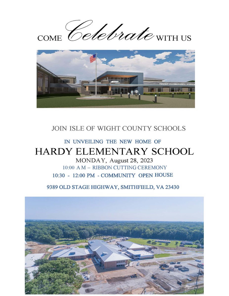 Mark your calendars!