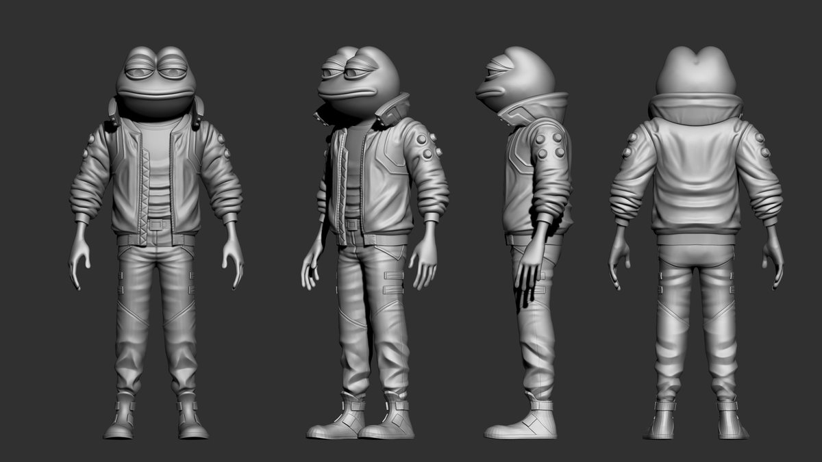 ANOTHER SNEAK PEEK 🐸👀

3D modelling dropping tomorrow ‼️

#PEPE  #3dmodeling  #3D #NFTs