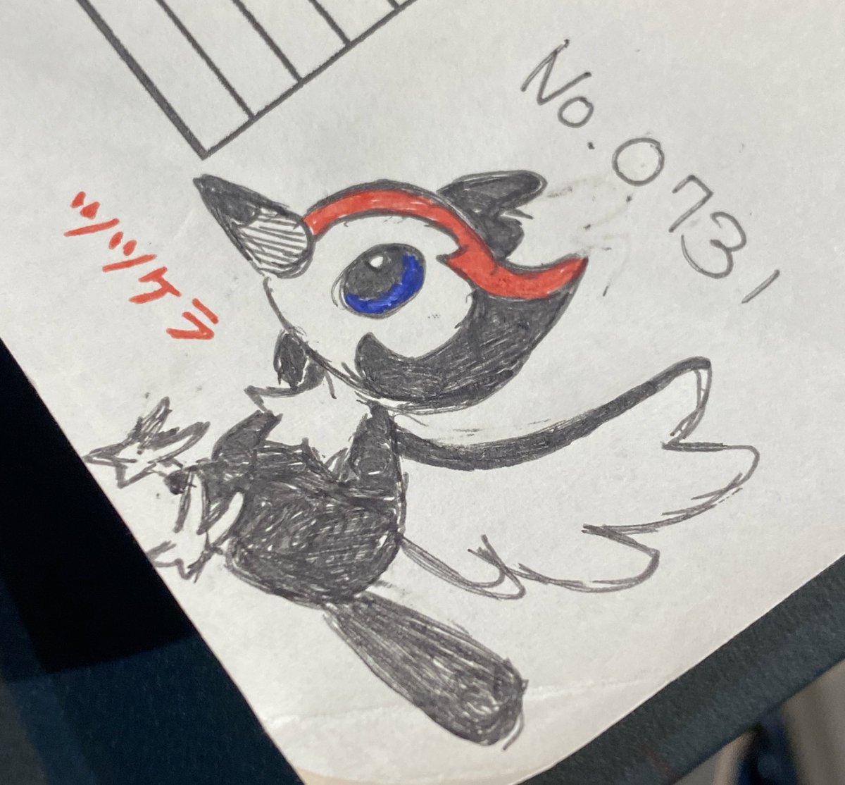 amdbk's tweet photo. これは昨日の落書き https://t.co/tFQvjf6zKp