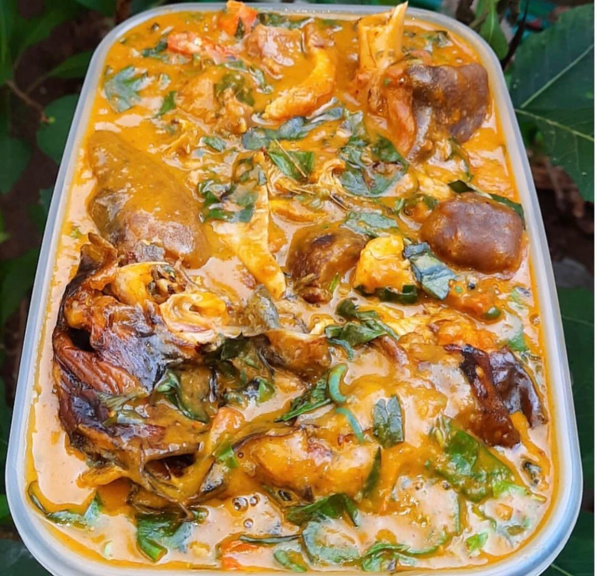 nri_oma's tweet photo. Our leader Papa Adanna won. So one more person will get a plate of ofeoha. Delivery fee is on you. https://t.co/YhFHjU1nj5