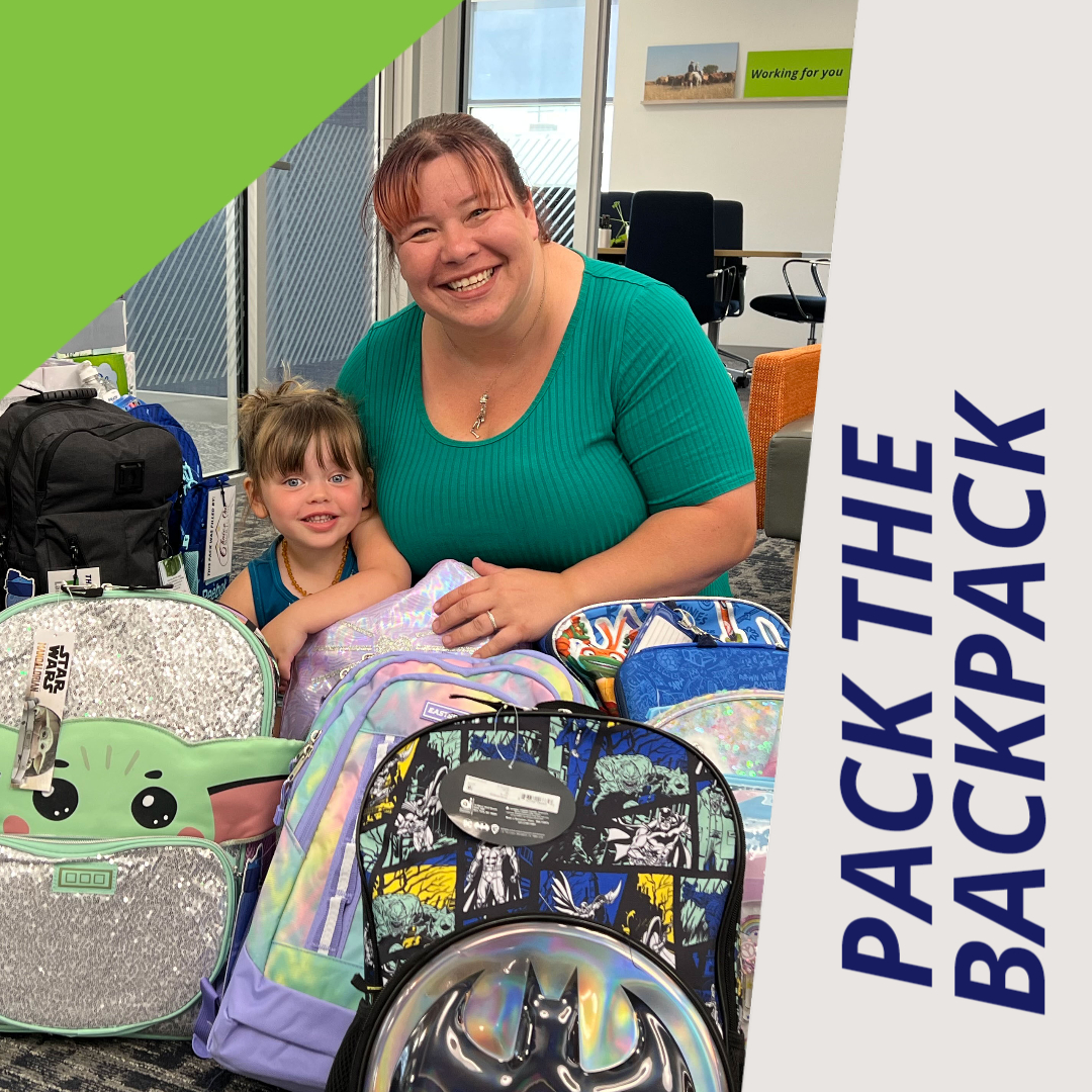 StagePointFCU's tweet photo. Dr. Mandy from Aspen Family Chiropractic and her adorable daughter, Izzy, dropped off SIX-filled backpacks! Thank you for going above and beyond in the #PacktheBackpack challenge! #WeLoveCommunity https://t.co/GdPXsMm4DQ
