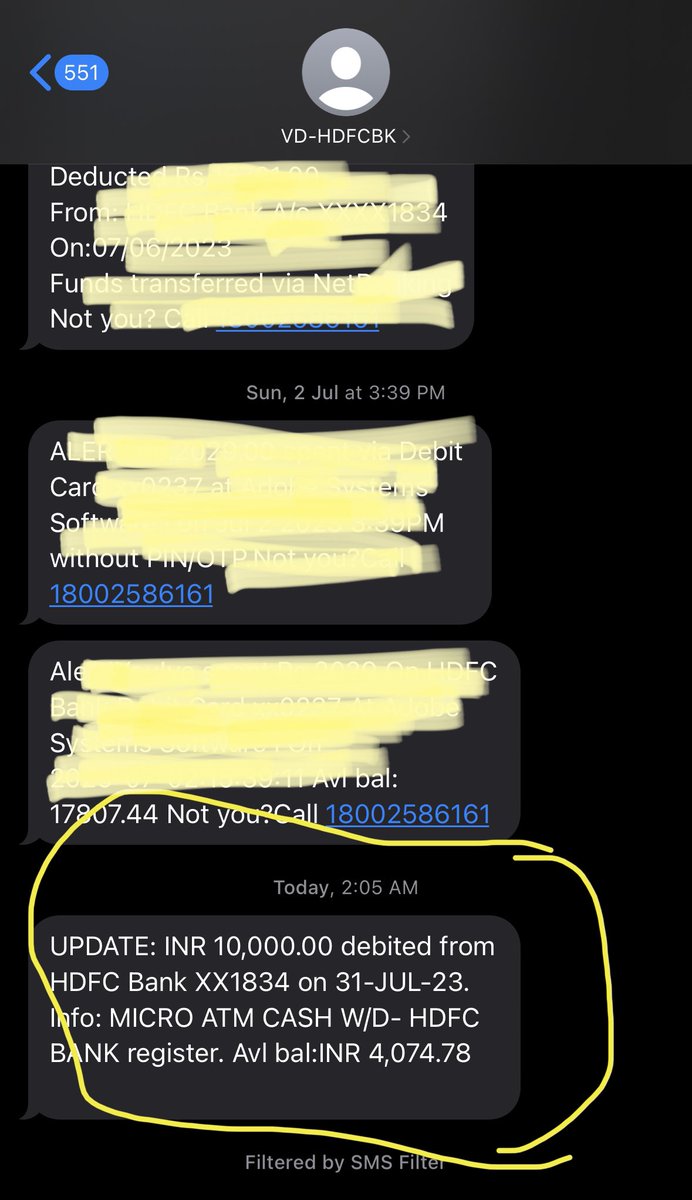 inddip's tweet photo. @HDFC_Bank  31st July money heist happening from HDFC bank accounts while money is being siphoned out from bank accounts after fraudulent Aadhar fingerprint authentication. @RBI @UIDAI 
Call centers unreachable or helpless. #fraud @Uppolice @DelhiPolice https://t.co/mpUSmeoCFd