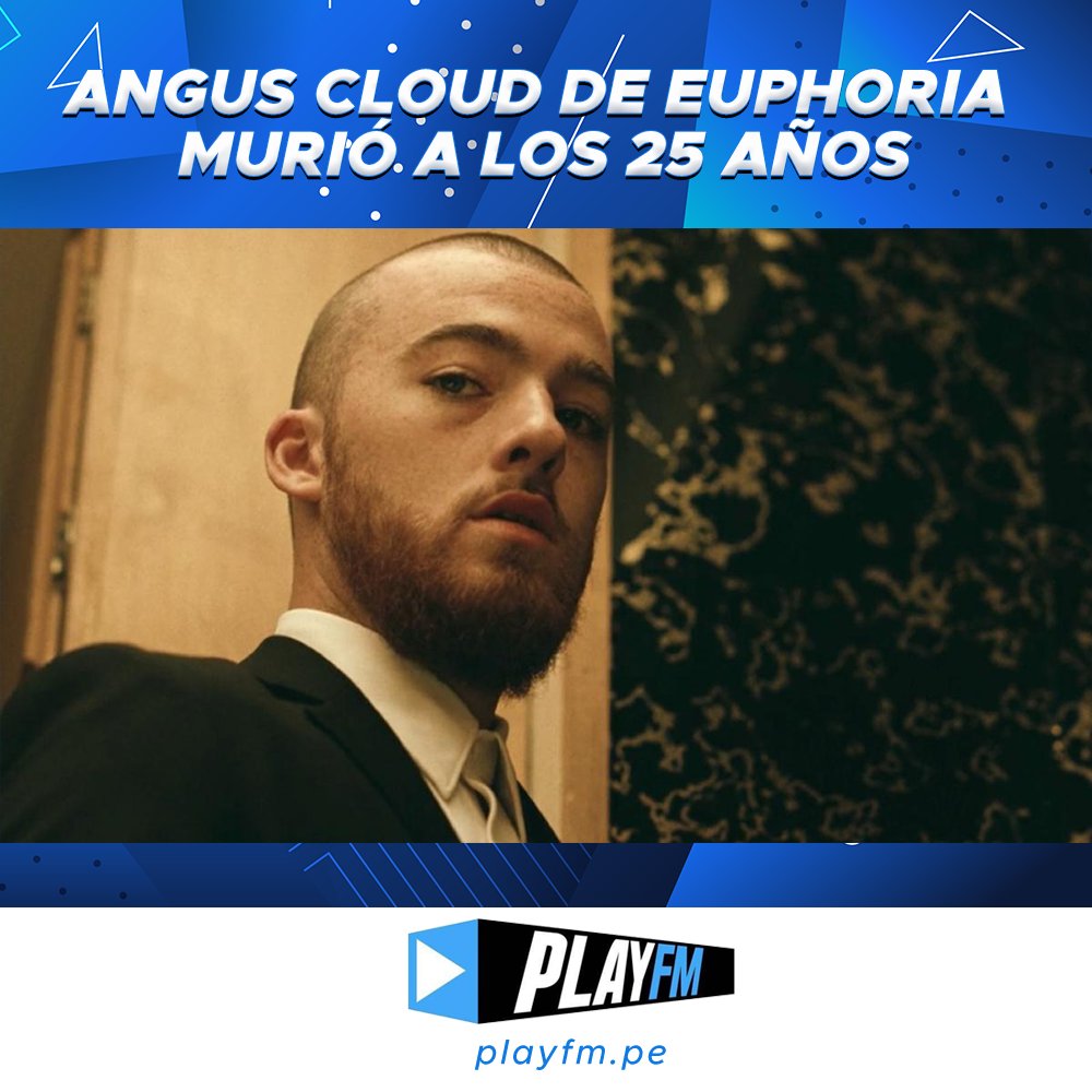 Playfmpe's tweet photo. Angus Cloud de Euphoria murió a los 25 años

El actor estadounidense que ganó fama en 2019 al asumir el rol de Fezco, el mejor amigo de Rue (Zendaya), en la serie “Euphoria”, fue hallado muerto. Así lo informó el portal TMZ, que citó declaraciones de la familia. https://t.co/wEpPEGmTg5