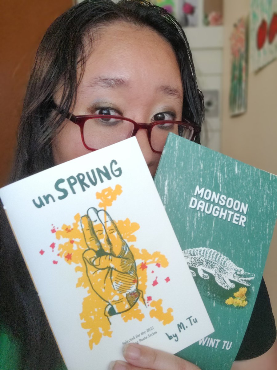 hello!! may I offer up two stellar options for this year's #sealeychallenge? these are my babies, UNSPRUNG and MONSOON DAUGHTER. you can find the links to grab them here: linktr.ee/mandrigall. thanks!! love you!!! 🌼🐊