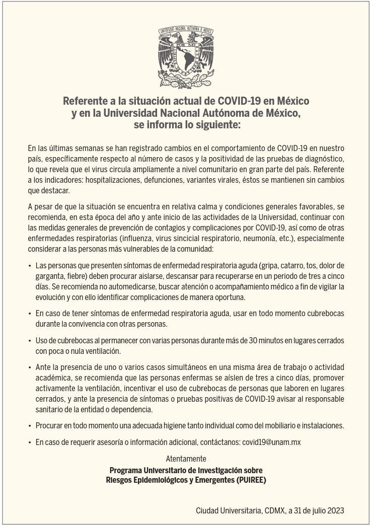 azucenau's tweet photo. La #UNAM alertó sobre el incremento acelerado de casos positivos con #Covid19 (359 mil 281, datos recientes reportados por la Dirección General de Epidemiología), “lo que revela que el virus circula ampliamente a nivel comunitario en gran parte del país”. https://t.co/W6xlPbNuVO