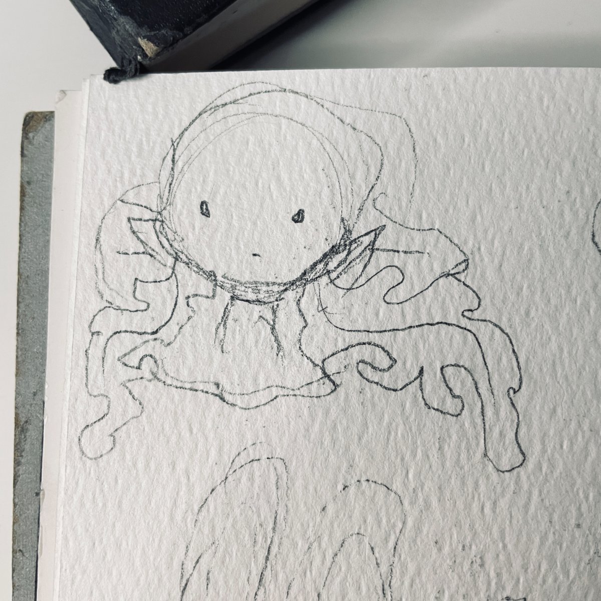 Xelestialink's tweet photo. The close-ups are my favorite ones. We are still in Sketchbook 16 nearing 17. #XiaInks #Xiasketchbookjourney #Sketchbook16 #nearingtheend #closeups #drawing #artistworking #artist #smallartist https://t.co/AdmMLD1KaR