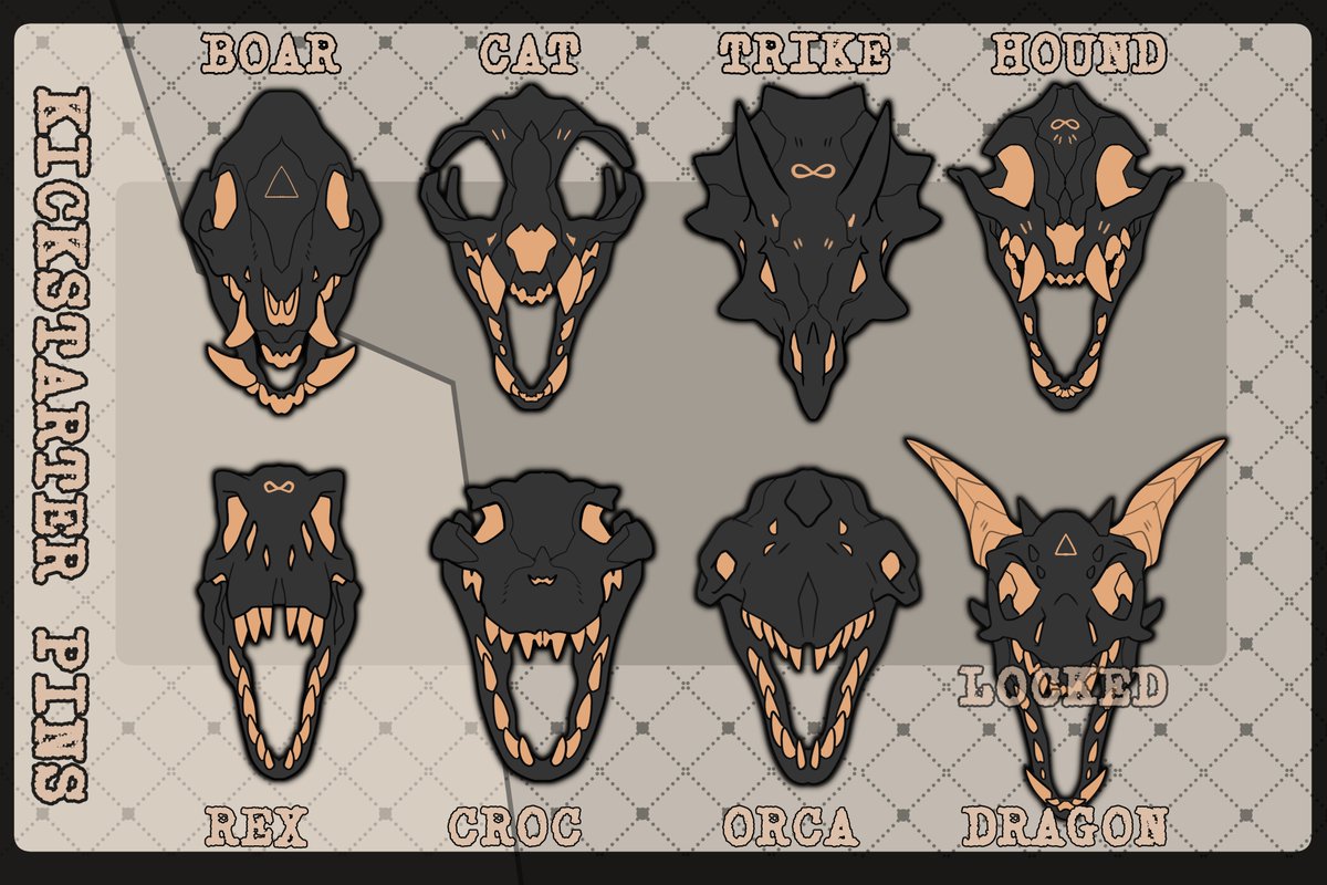 This kickstarter has unlocked all but ONE pin! 

Can we get this shared around to try and get the entire set unlocked? 
Were so close!

Link Below ⁀➷!
kck.st/43Dkhiy