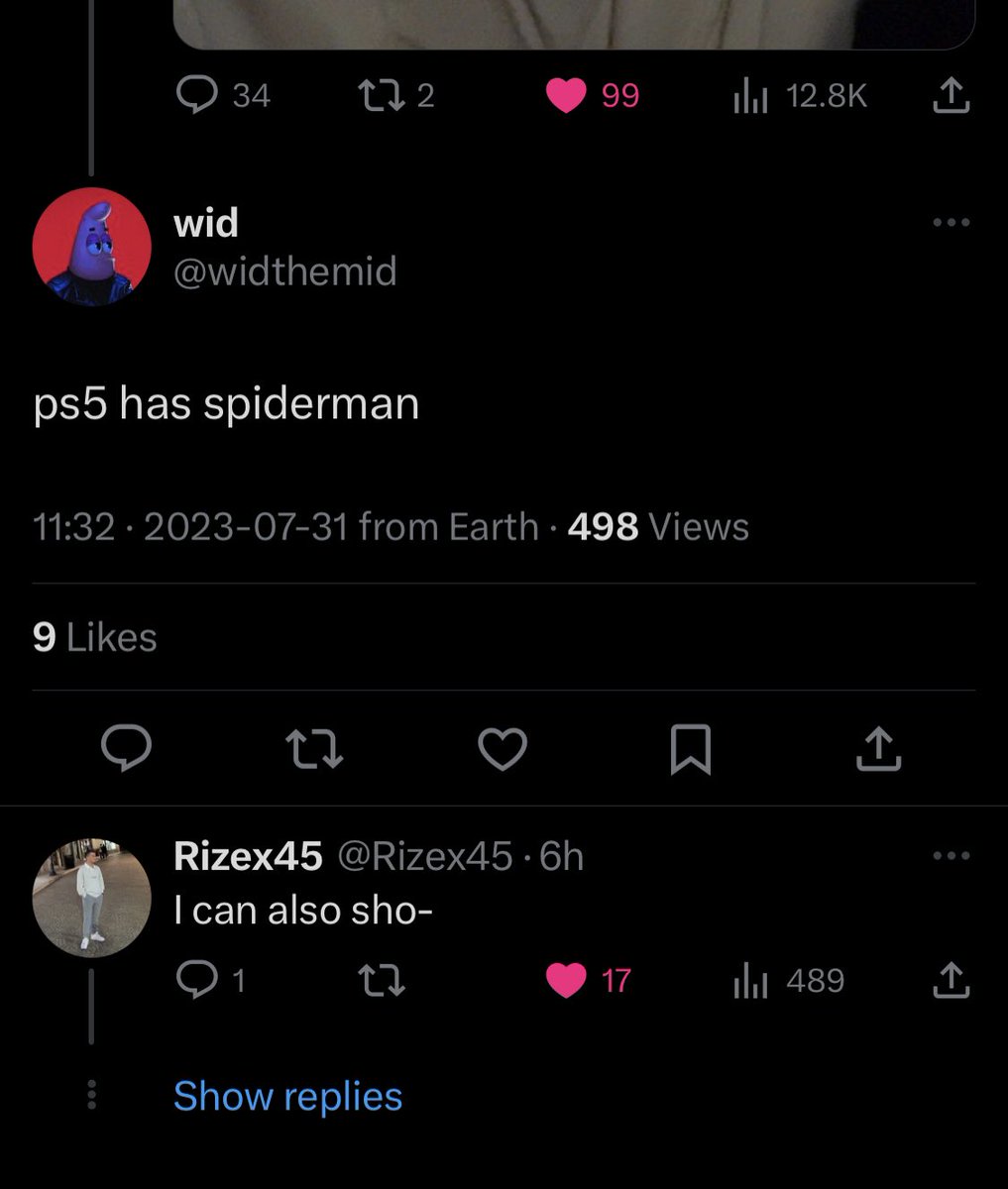 This is legitimately one of the most hilarious replies I’ve seen on this app 😂

@Rizex45 has no chill LMAOO 💀