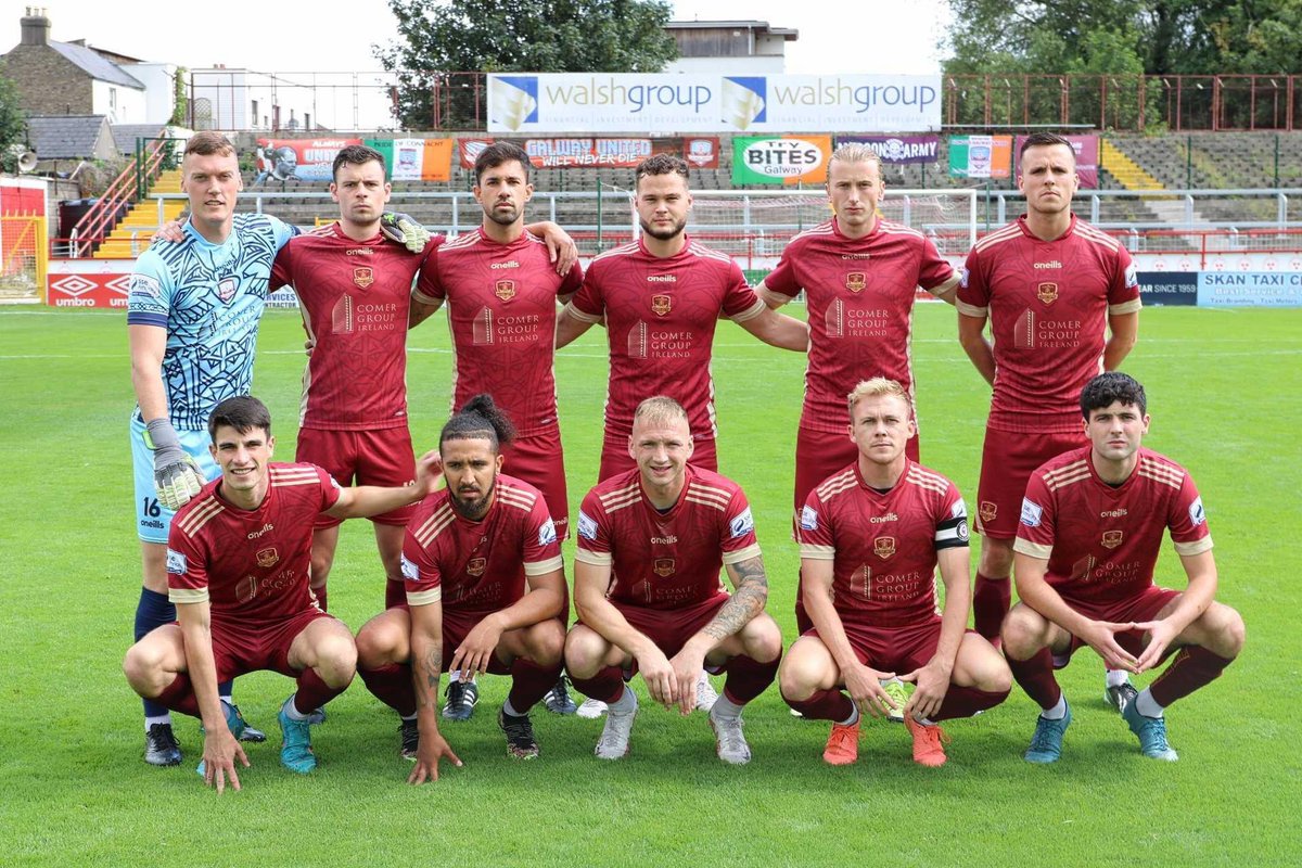 July 31st, 2022 The @GalwayUnitedFC side that defeated @BluebellUnited on a 7-0 scoreline in the FAI Cup at Tolka Park, Dublin #OnThisDay
