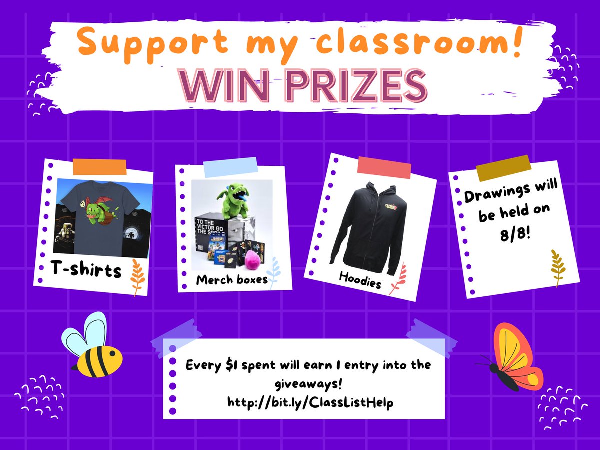 My goal this year is to build a sensory friendly classroom for my students with special needs. Your support will earn you prizes! Just post a photo of your purchase to enter ❤️ 

#UseCodeAmie