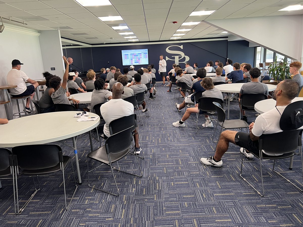mawalker_MPCAD's tweet photo. It’s Happening!!! 🦅🏈📈

Coach Brydon setting the tone for @SBS_Athletics Football! 

#OurSBS #SoarEagle #EagleWeek https://t.co/QxfKyhRcFR