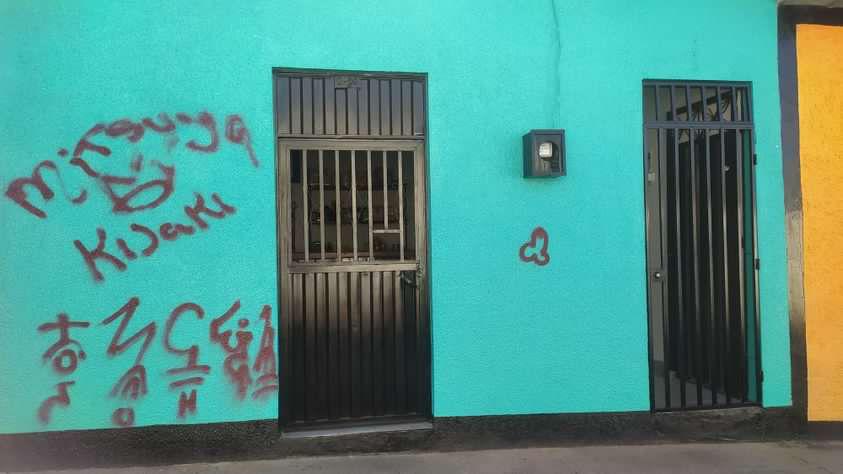 Habitantes del municipio Michelena denunciaron que en horas de la madrugada del día domingo varias casas del municipio fueron rayadas con aerosol dañando así sus fachadas #Michelena