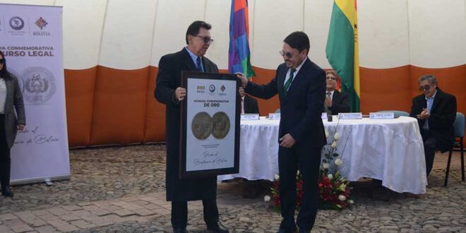 ElChacoInforma's tweet image. #Presentan #diseño de #monedas que serán #acuñadas en conmemoración al #Bicentenario de #Bolivia ➜ buff.ly/43QRPtV