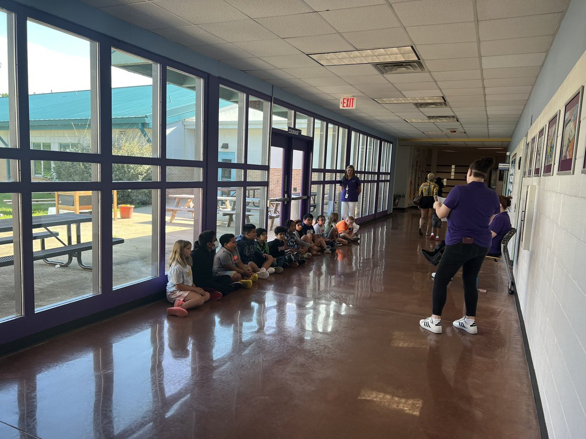 First we model, then teach &amp; reteach PAWS Expectations! Our <a href="/HodgeRoadES/">HodgeRoadElementary</a> kiddos are awesome! Happy 1st day Track 4! <a href="/PrincipalHRES/">Felecia Dorsey</a>