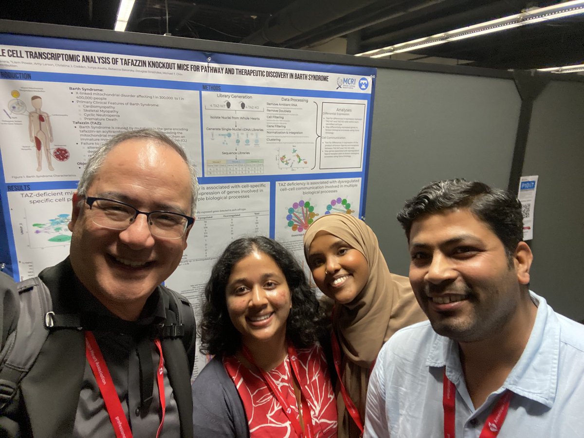 ChinLabTufts (@chinlabtufts) on Twitter photo Congratulations to Gayani Perera for presenting her work at AHA BCVS meeting that was also recently published, on snRNAseq in A mouse model of Barth Syndrome <a href="/TuftsMCResearch/">Tufts Medical Center Research</a> @tuftsgsbs <a href="/TuftsMedSchool/">Tufts School of Medicine</a> <a href="/BarthSyndrome/">Barth Syndrome</a> @samia_aali <a href="/rahul_8485/">rahulraghav</a> Congratulations to Gayani Perera for presenting her work at AHA BCVS meeting that was also recently published, on snRNAseq in A mouse model of Barth Syndrome <a href="/TuftsMCResearch/">Tufts Medical Center Research</a> @tuftsgsbs <a href="/TuftsMedSchool/">Tufts School of Medicine</a> <a href="/BarthSyndrome/">Barth Syndrome</a> @samia_aali <a href="/rahul_8485/">rahulraghav</a>