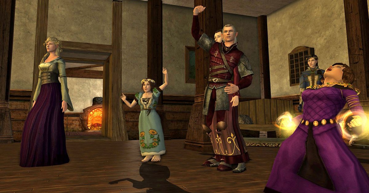 Buttertarte's tweet photo. A huge thank you to @LOTRO_BTC Dragon Forge for the lovely Summer Musical Review event last night on Landroval! I had such a wonderful time and was blown away by the set changes, costumes, special effects, and wonderful music  @lotrofamily #lotro https://t.co/XYcOj6xMpg