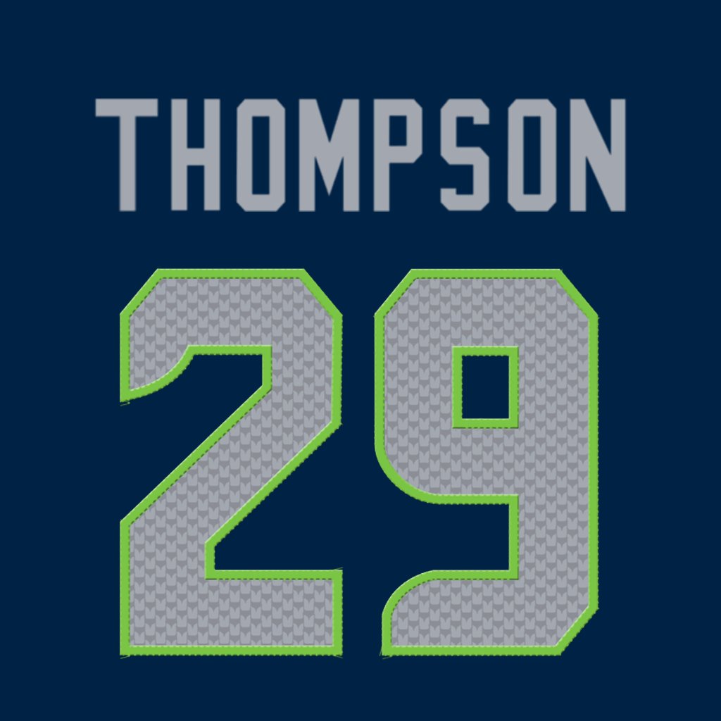 nfl_jersey_num's tweet image. Seattle Seahawks RB SaRodorick Thompson (@Sarodorick) is wearing number 29. #Seahawks