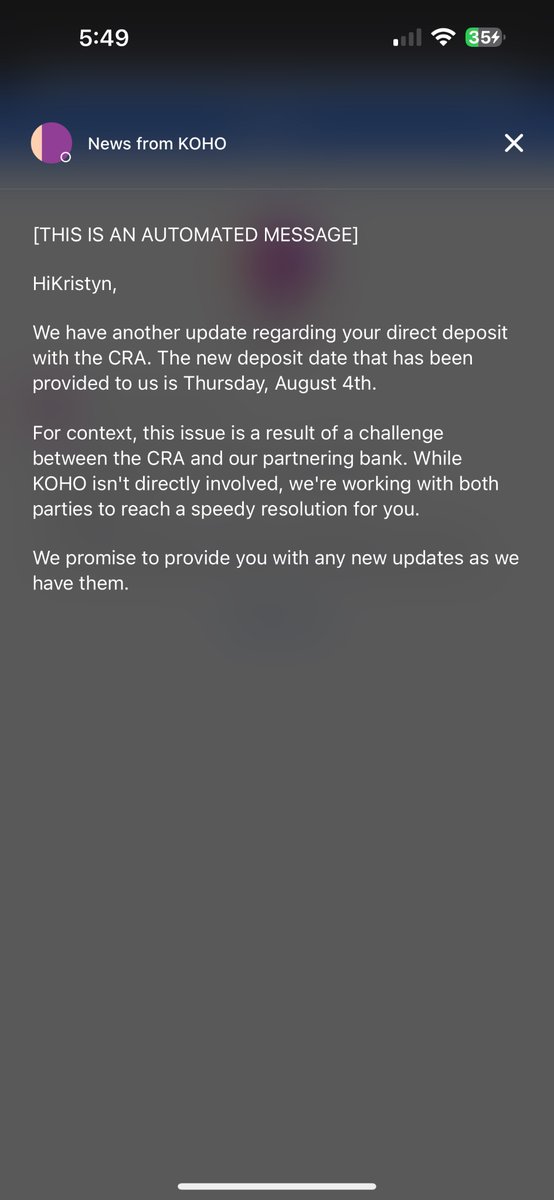BetterHalfCOS's tweet photo. @GetKoho Now they’re saying august 4th lmfao… what an absolute fuckin joke you guys are. https://t.co/RpPTMLwghf