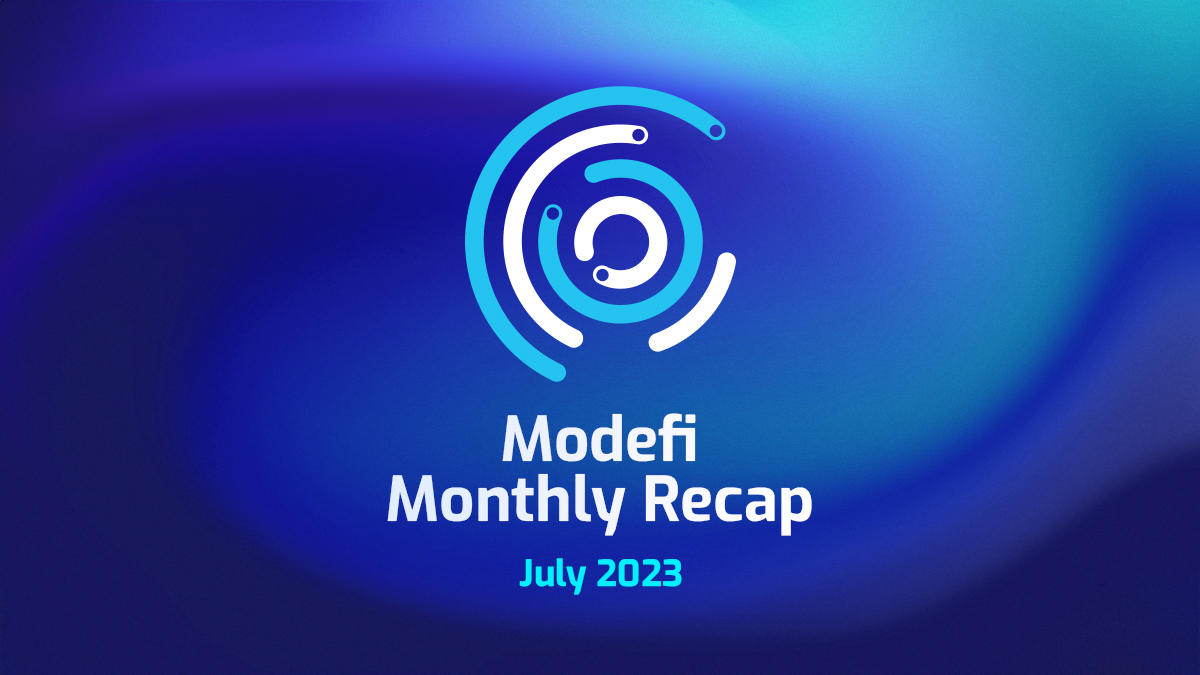 Modefi Monthly Recap - July 2023

modefi.medium.com/modefi-monthly…

$MOD $ETH $FTM #Oracle #DeFi $MATIC