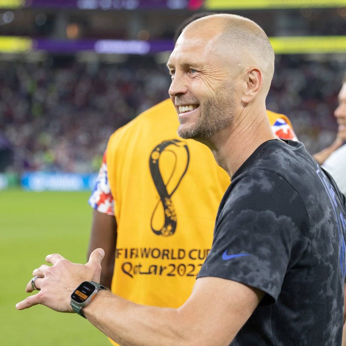 USMNT's tweet photo. Happy birthday to #USMNT Head Coach Gregg Berhalter! 🎂 https://t.co/db9IFyet4V