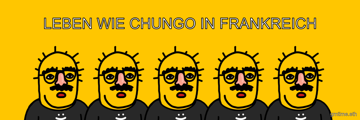 BokkyPooBah's tweet photo. LEBEN WIE CHUNGO IN FRANKREICH

#gmtime #chungo https://t.co/a4yv5sCTD5