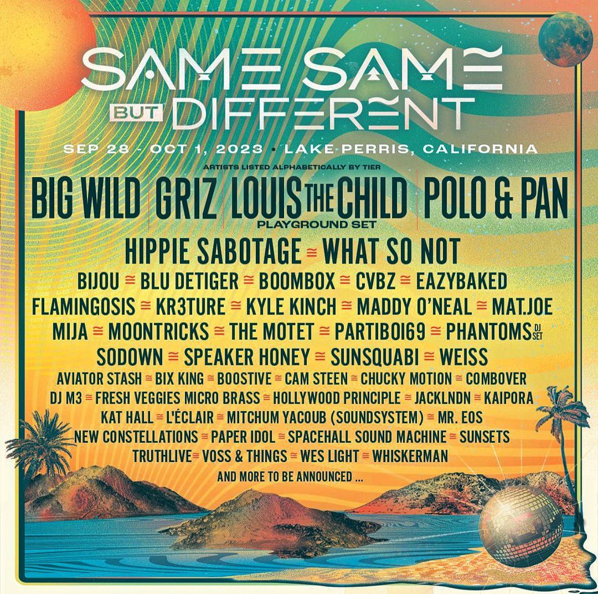 BastetPromotio1's tweet photo. We can’t wait for @ssbdfest!! 🤩🎉 use our link to secure your tickets today! 🩵

🎟️ https://t.co/t3wYx3fUHr 🎟️

#BastetPromotions #SameSameButDifferent #SameSameButDifferent2023 #SameSameButDifferentFest #SSBD #SSBD2023 #SSBDFest https://t.co/odmZIIXWws