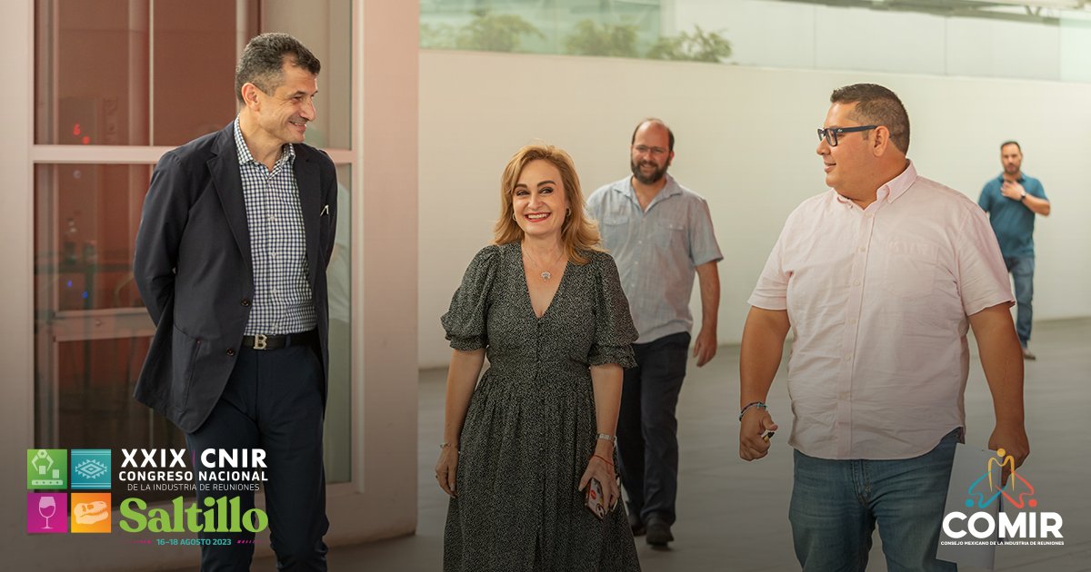 COMIR_'s tweet photo. ¡Todo está listo en Saltillo!
Nuestro equipo realizó la última visita técnica para asegurar que la XXIX edición del CNIR sea inolvidable. Aún te puedes registrar
¡No te quedes fuera!
https://t.co/OiBKx2ciw1
#viveloensaltillo
#CNIR2023
#CongresoCNIR2023
#COMIR2023 https://t.co/mfL21zj3cV