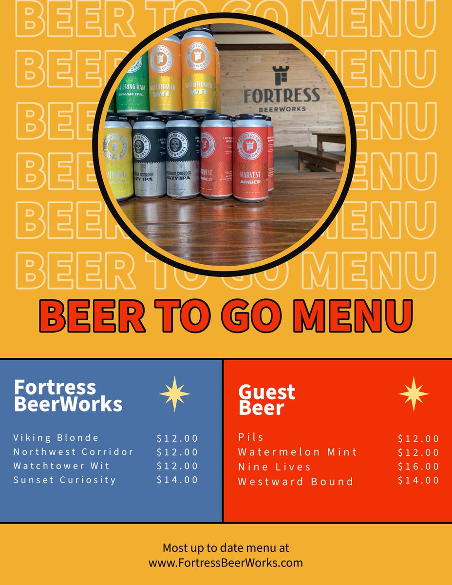 Enjoy it at the brewery, enjoy it at home!