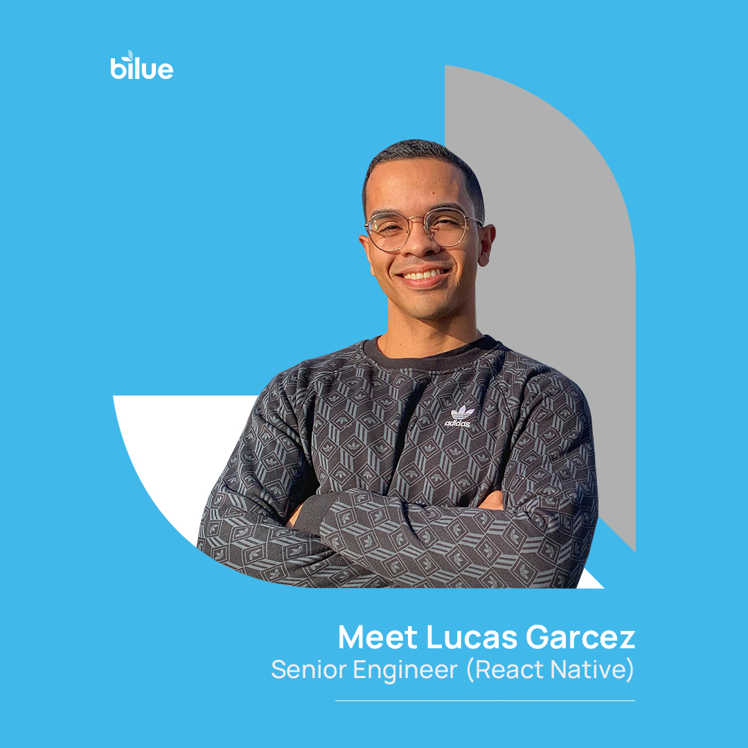 Meet Lucas!

Lucas' deep understanding of the React Native framework allows him to design and build robust, scalable, and user-friendly applications that exceed clients' expectations, and we are proud to have him as a Biluer.

#Bilue #WorkatBilue #ReactNative #Engineer