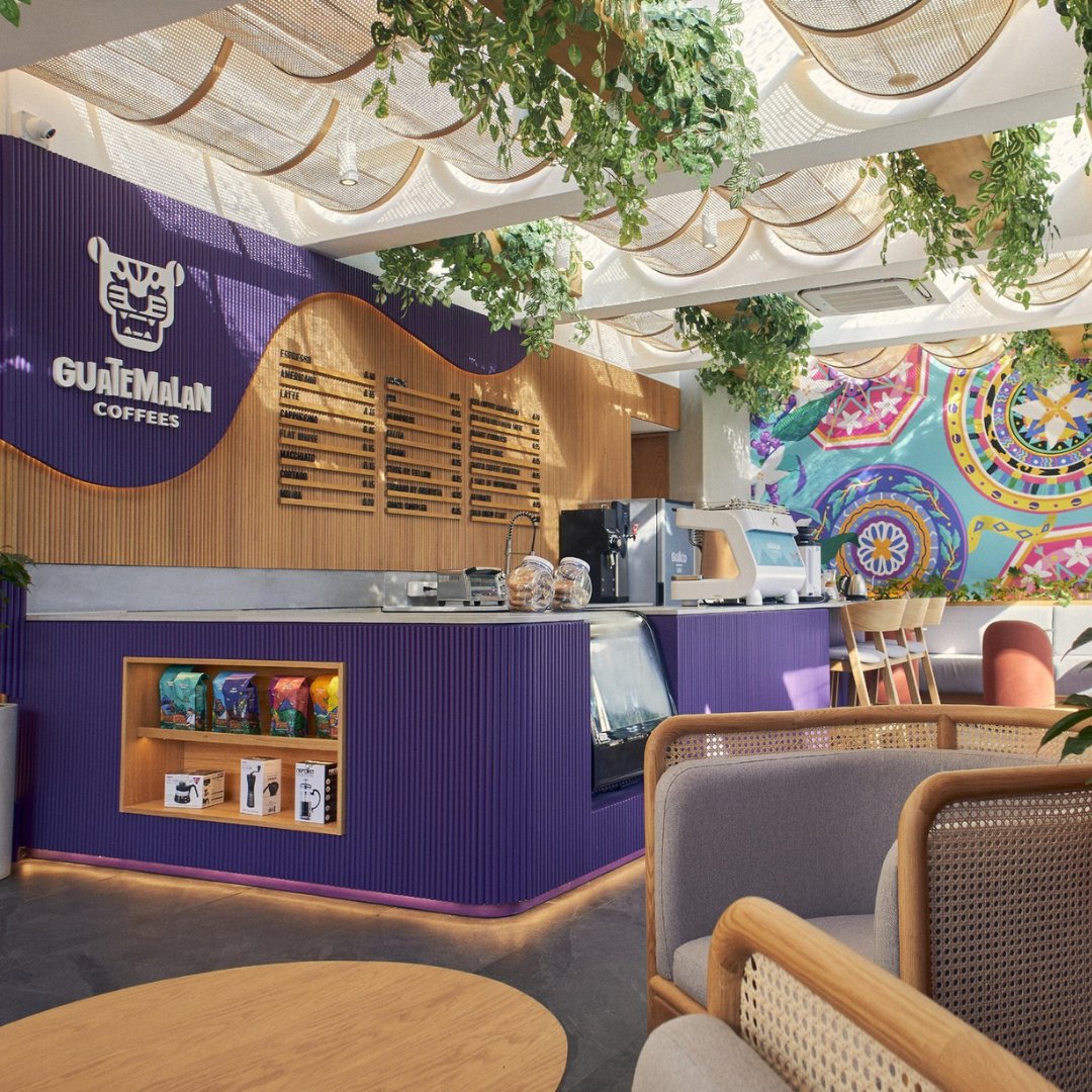 Guatemalacoffee's tweet photo. There’s a new spot to enjoy our nation’s offerings: Guaco Café! Located in the ground floor of the Anacafé building in Guatemala City, this bright, inspiring space waits to welcome you with a taste of the best. 🇬🇹☕
📸: @mujeresencafeguatemala, @comequecome_
#GuatemalanCoffees https://t.co/TVmoievBNA