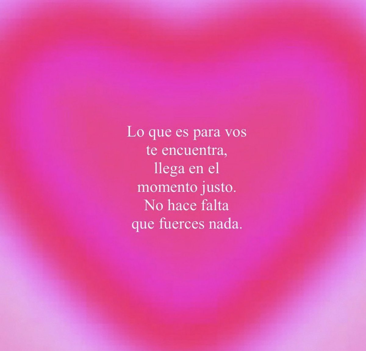 lo que es para vos te encuentra ❤️‍🩹❤️‍🩹