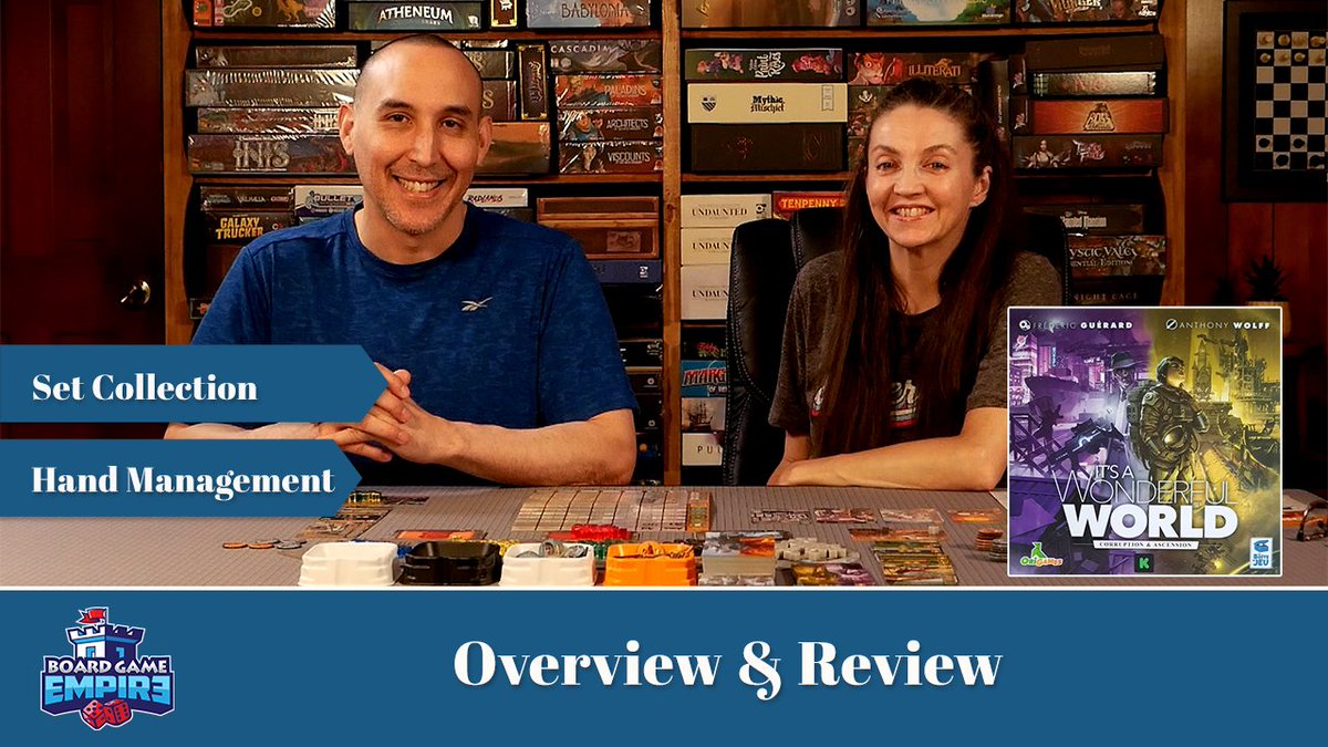 It's a Wonderful World Corruption & Ascension Overview & Review youtube.com/watch?v=nEATnh… @LuckyDuckGames #boardgameempire #Review #TopGames #BoardGames #LuckyDuckGames #ItsaWonderfulWorld #BGG #boardgamenight #boardgamenights #boardgameaddict #boardgamegeeks #boardgameday