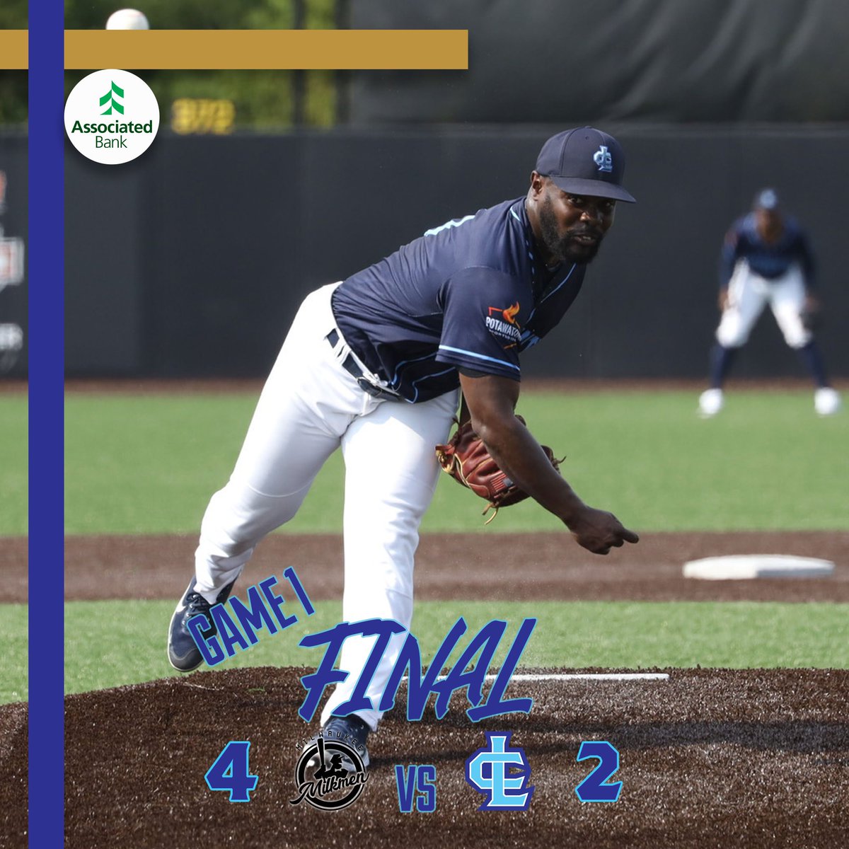 DockHounds's tweet photo. Game 1 Final.
Presented By @AssociatedBank !
#HoundUp #ThereAreMyHounds
#HoundTown #PawsUp https://t.co/Pm10cnFAu0