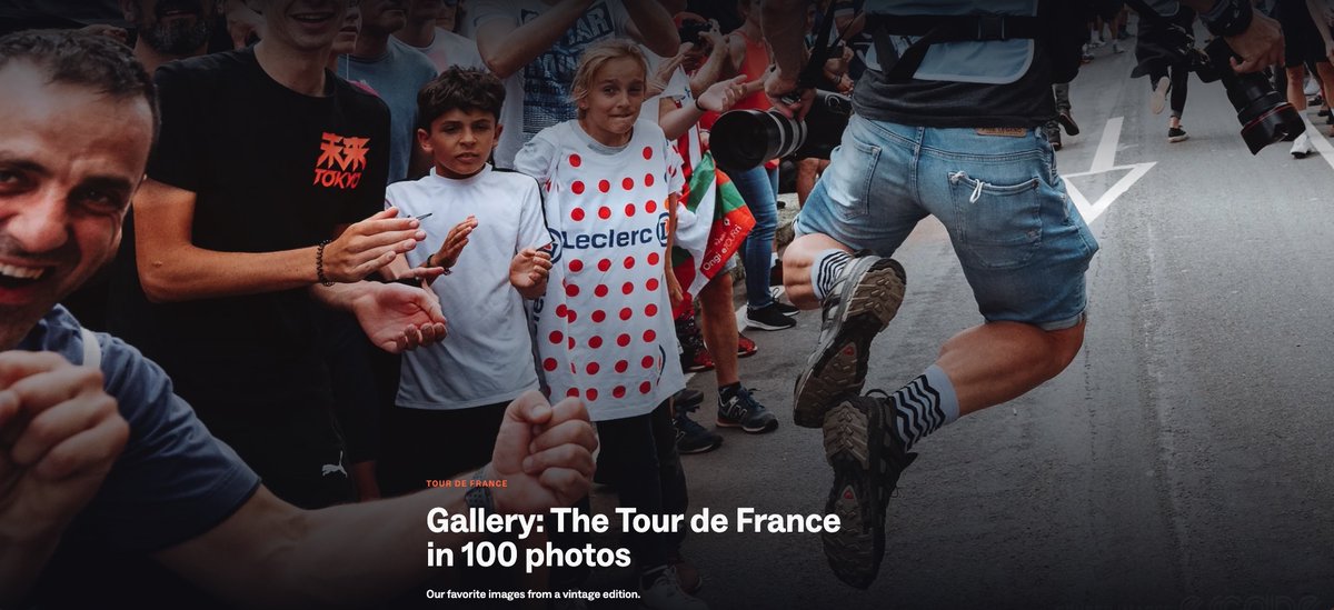 The #TourdeFrance in 100 photos (by @jeredgruber @a_gruber @kristoframon): escapecollective.com/gallery-the-to…