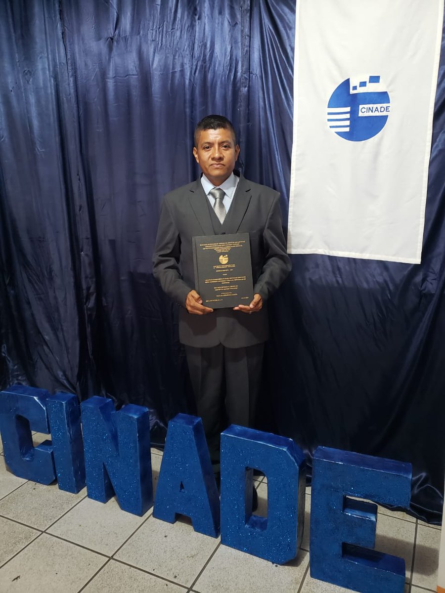 CinadeOficial's tweet photo. FELICIDADES!! C. FROYLAN HERNÁNDEZ GARCÍA, POR LA OBTENCIÓN DEL GRADO DE DOCTORADO EN GESTIÓN EDUCATIVA.
#CINADE MÁS DE 20 AÑOS FORMANDO LÍDERES
#SEDETAMAZUNCHALE https://t.co/VuiBCKcHdl
