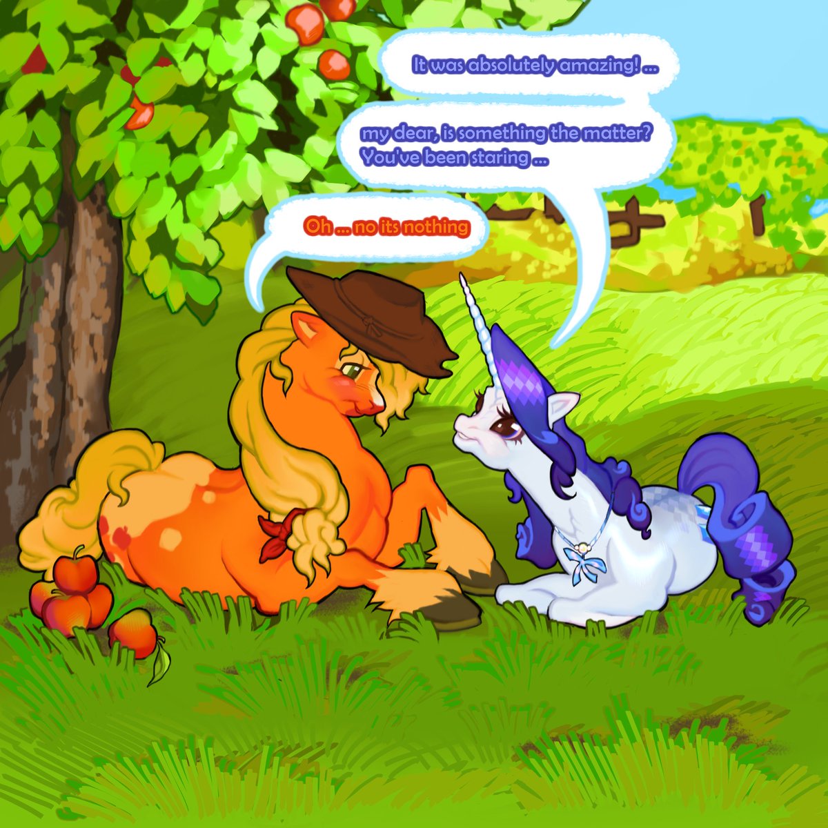 asimot2000's tweet photo. rarijack posting sorrrraaay 😁😁😁😁
#MLP #AppleJack #rarity #rarijack #mylittlepony https://t.co/uLnKw3btzH