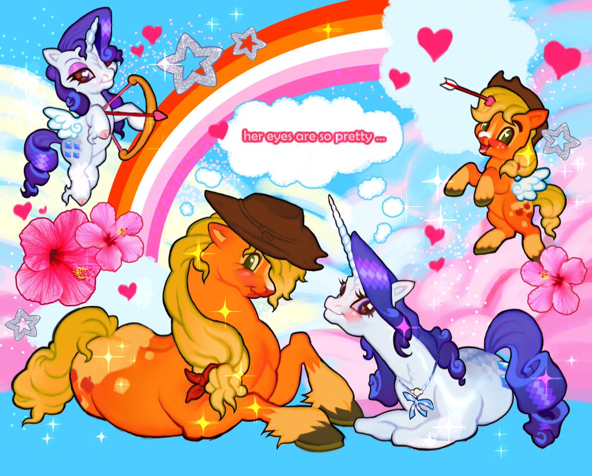 asimot2000's tweet photo. rarijack posting sorrrraaay 😁😁😁😁
#MLP #AppleJack #rarity #rarijack #mylittlepony https://t.co/uLnKw3btzH