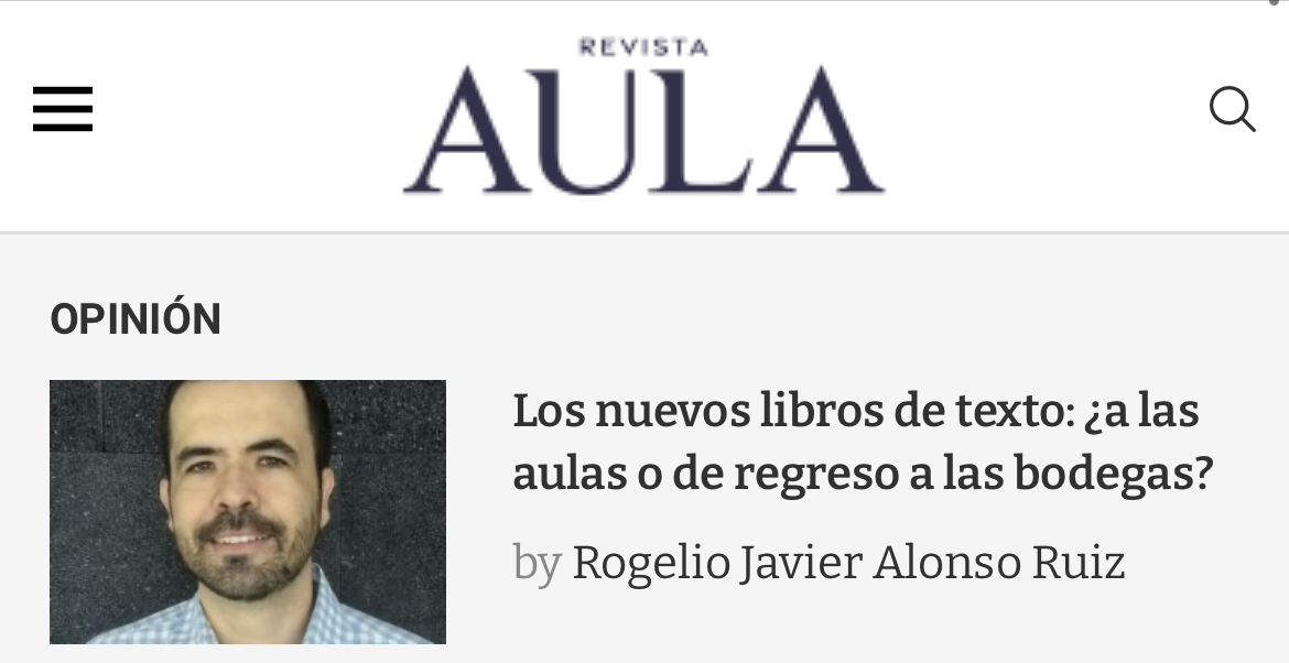 Coincido con lo que escribe @proferoger85: 'Los libros de texto son, y siempre serán, mejorables. Es valioso que su aparición avive el debate en torno a un recurso tan importante, que por décadas ha intentado igualar las oportunidades educativas de los mexicanos. Sin embargo, el