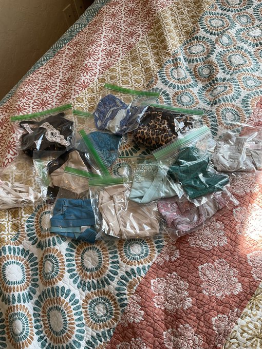 All my used panties bagged up and ready to ship. Get you a pair @ManyVids #nsfw #homemade #manyvids #nudes<a href="/tag/homemade"class="tags"><span>#homemade</span></a><a href="/tag/porn"class="tags"><span>#porn</span></a><a href="/tag/panties"class="tags"><span>#panties</span></a><a href="/tag/thong"class="tags"><span>#thong</span></a><a href="/tag/pornhub"class="tags"><span>#pornhub</span></a><a href="/tag/nsfw"class="tags"><span>#nsfw</span></a>