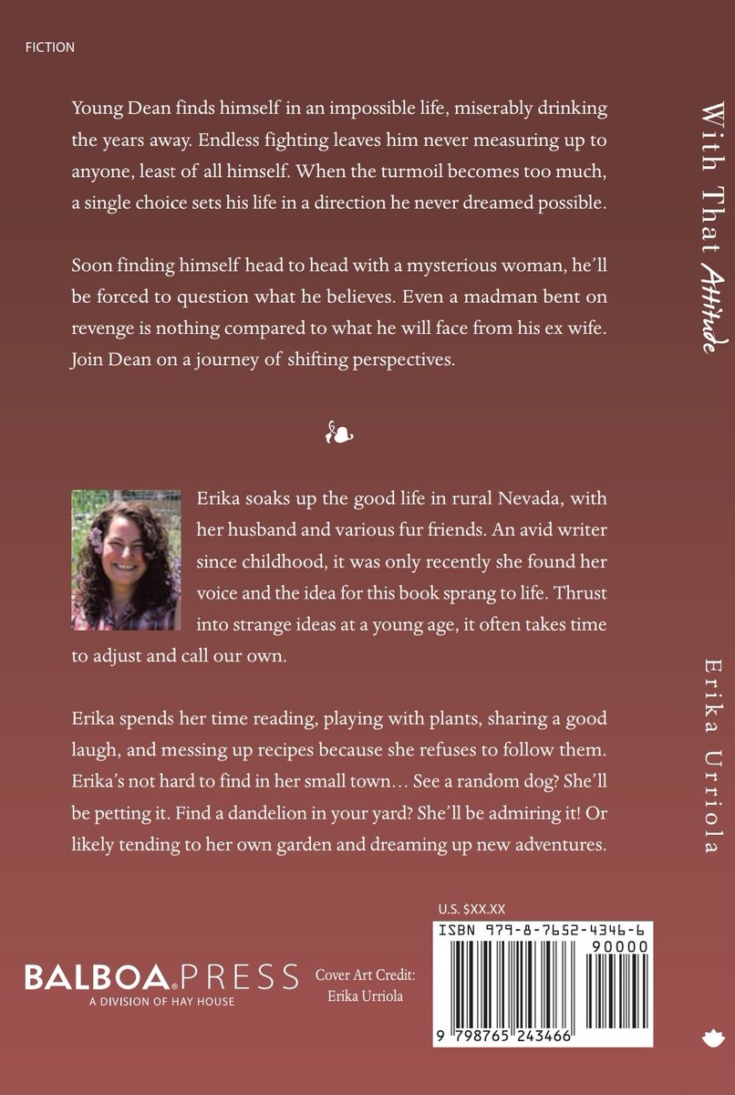 AuthorEUrriola's tweet image. #WithThatAttitude coming this fall!

#backcover #bookdesignreveal #balboapress #inspiration #romance #fiction #everythingisenergy