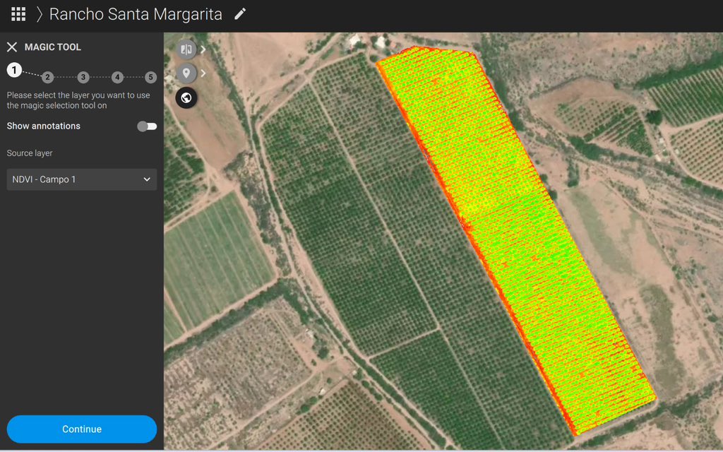 Agro_Watts's tweet image. We are analyzing this orange tree orchard with #Pix4DFields 
We collected the imagery with a Mavic 3MS . Not for nothing, Pix4D Fields is the king when we talk about digital agriculture software.