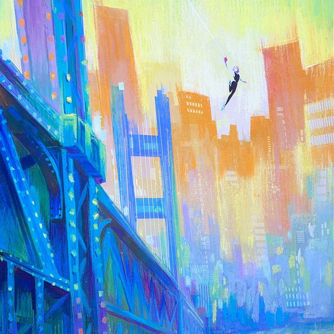 gallerynucleus's tweet photo. Time to show some love for Spider-Gwen 🩰🕷️ 🎀 

“Earth-65” by @rachel_elese

The Spiderman: Across the Spider-Verse Exhibition is on display from August 5th to 20th.

🔗 https://t.co/72mGMeDnBz https://t.co/IYP0fku5iM